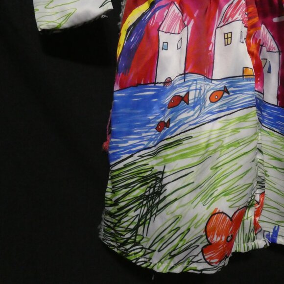 DAMAGED!!! Playful Dress by Kids Clothes | large | Zip Back | Repair at Seams!!! - Picture 14 of 15